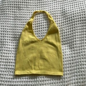 Urban Outfitters Ribbed Halter Top